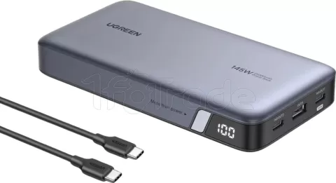 Photo de Batterie externe Ugreen Nexode - 25000 mAh (Gris)