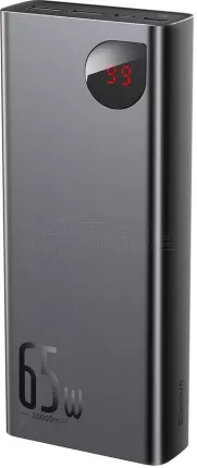 Photo de Batterie externe USB Baseus Adaman - 20000mAh 65W (Noir)