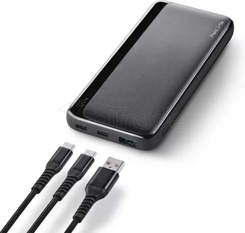 Photo de Batterie externe USB NGS Quiz 10 - 10000mAh (Noir)