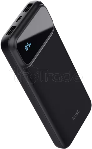 Photo de Batterie externe USB Trust Avala - 10000mAh (Noir)