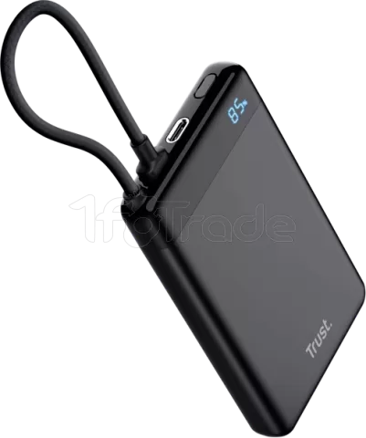 Photo de Batterie externe USB Trust Fiera - 10000mAh (Noir)