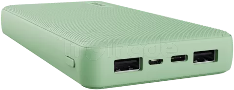 Photo de Batterie externe USB Trust Primo Eco - 20000mAh (Vert)