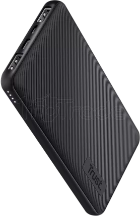 Photo de Batterie externe USB Trust Primo Ultra Thin - 10000mAh (Noir)