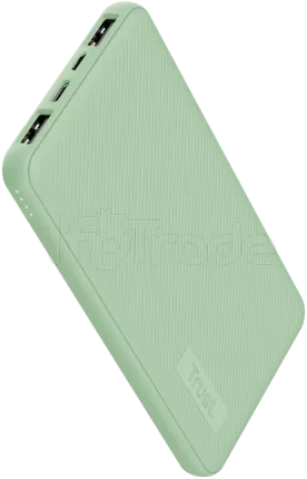 Photo de Batterie externe USB Trust Primo Ultra Thin - 10000mAh (Vert)