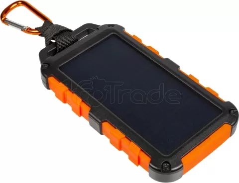 Photo de Batterie externe USB Xtorm Xtreme Solar - 10000mAh 20W (Noir/Orange)