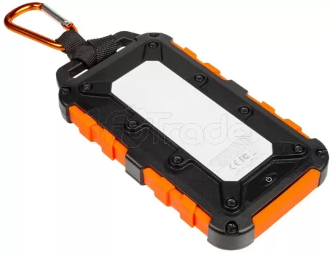 Photo de Batterie externe USB Xtorm Xtreme Solar - 10000mAh 20W (Noir/Orange)