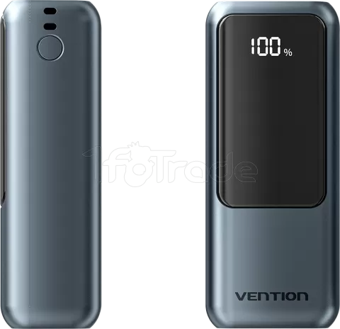 Photo de Batterie externe Vention FKOH0 10000mAh + 1x USB-C (Gris)
