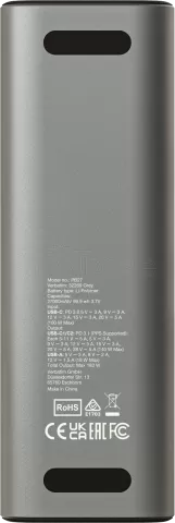 Photo de Batterie externe Verbatim Charge'n'Go - 27000mAh (Gris)