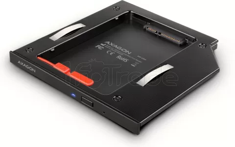 Photo de Berceau Axagon 2,5" dans une baie de 5,25" Slim