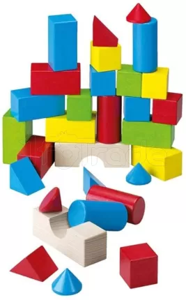 Photo de Blocs de construction en bois - Blocs de Couleur