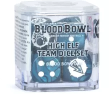 Photo de Blood Bowl - Haut Elfe Dice Set