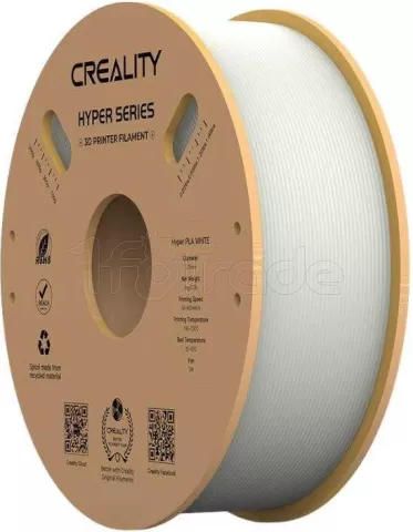Photo de Bobine de Filament Creality PLA 3D Blanc Ø1,75mm - 1kg