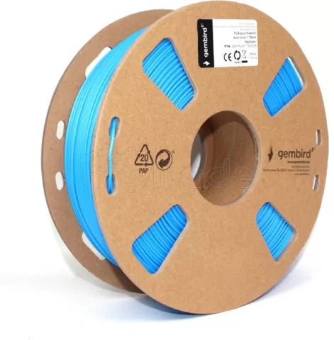 Photo de Bobine de Filament PLA 3D Gembird Bleu Ø1.75mm - 1kg