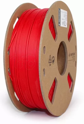 Photo de Bobine de Filament PLA 3D Gembird Rouge Ø1.75mm - 1kg