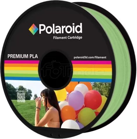 Photo de Bobine de Filament PLA Polaroid Premium 1,75mm - 1Kg (Vert)