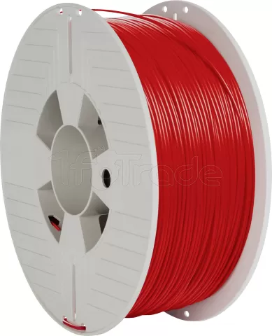 Photo de Bobine de Filament PLA Verbatim 1,75 mm - 1 Kg (Rouge)