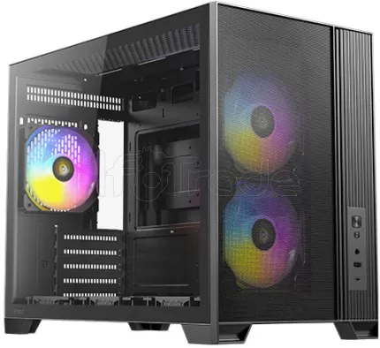 Photo de Boitier Antec Micro ATX FLUX M RGB (noir)