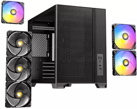 Photo de Boitier Antec Micro ATX FLUX M  RGB (noir)