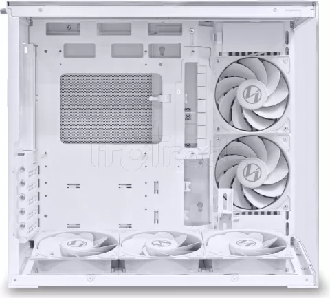 Photo de Boitier Cube ATX Lian-Li O11 Dynamic Mini Flow V2 avec panneau vitré (Blanc)