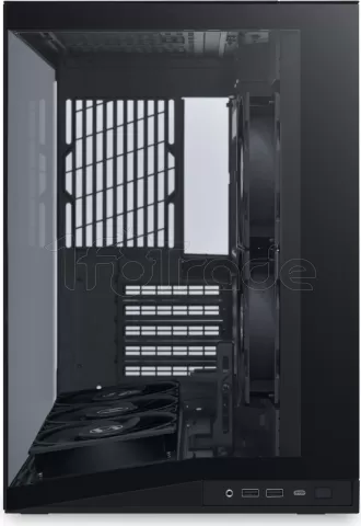 Photo de Boitier Cube ATX Lian-Li O11 Dynamic Mini Flow V2 avec panneau vitré (Noir)