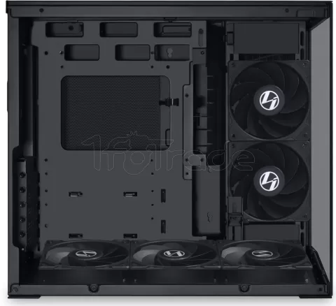 Photo de Boitier Cube ATX Lian-Li O11 Dynamic Mini Flow V2 avec panneau vitré (Noir)