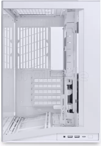Photo de Boitier Cube ATX Lian-Li O11 Dynamic Mini V2 avec panneaux vitrés (Blanc)