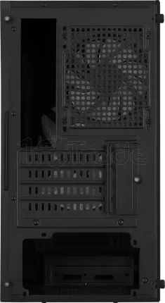 Photo de Boitier Cube Micro ATX AeroCool Atomic Lite RGB avec panneau vitré (Noir)