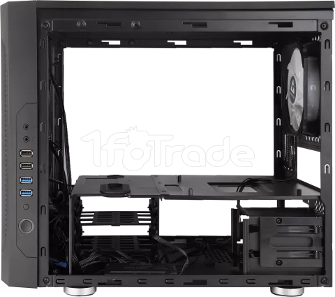 Photo de Boitier Cube Micro ATX Chieftec Chieftronic M2 RGB avec panneaux vitrés (Noir)