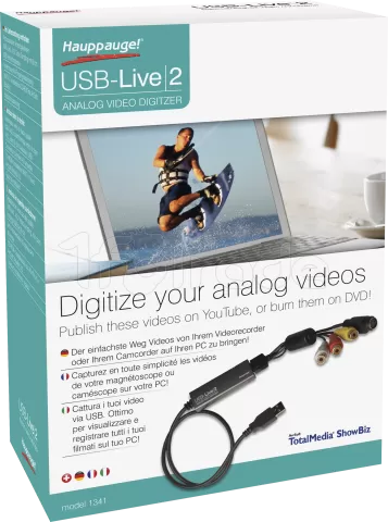 Photo de Boîtier d'acquisition USB Hauppauge  USB-Live 2