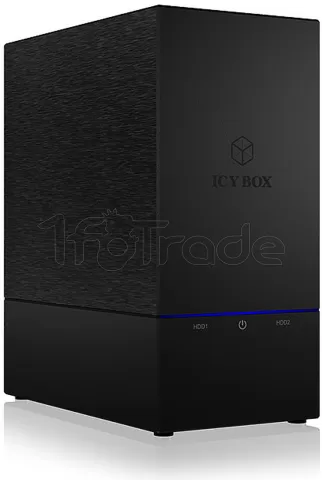 Photo de Boitier Externe Icy Box IB-RD3621U3 USB3.0 - 3,5" S-ATA - 2 Baies