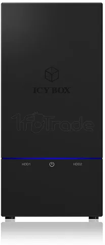 Photo de Boitier Externe Icy Box IB-RD3621U3 USB3.0 - 3,5" S-ATA - 2 Baies