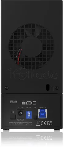 Photo de Boitier Externe Icy Box IB-RD3621U3 USB3.0 - 3,5" S-ATA - 2 Baies