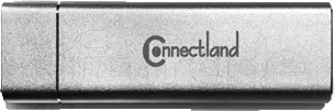 Photo de Boitier externe USB 3.0 Connectland - S-ATA M.2 Type 2280 (Argent)