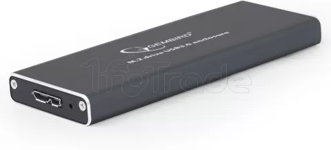 Photo de Boitier externe USB 3.0 Gembird - S-ATA M.2 Type 2280 (Noir)