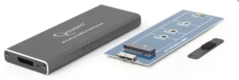 Photo de Boitier externe USB 3.0 Gembird - S-ATA M.2 Type 2280 (Noir)