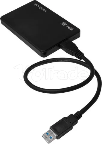 Photo de Boitier externe USB 3.0 LogiLink UA0275 - S-ATA 2,5" (Noir)