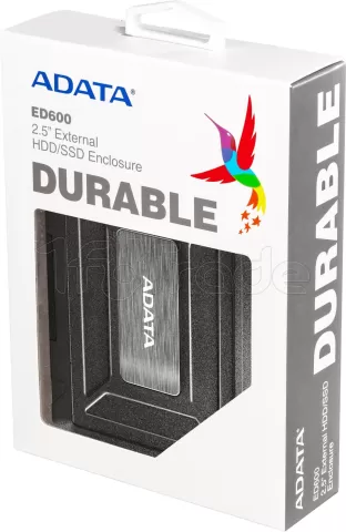 Photo de Boitier externe USB 3.1 Adata ED600 - S-ATA 2,5" (Noir)