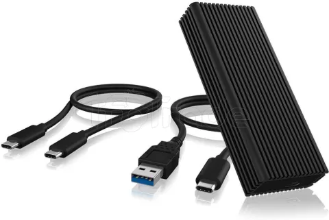 Photo de Boitier externe USB 3.2 Icy Box IB-1916M-C32 - NVMe M.2 (Noir)