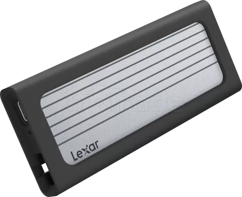 Photo de Boitier externe USB 3.2 Lexar E10 - S-ATA & NVMe M.2 Type 2280 (Argent)