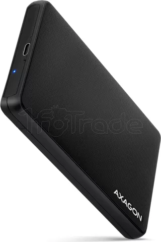 Photo de Boitier externe USB-C 3.0 Axagon EE25-SLC - S-ATA 2,5" (Noir)