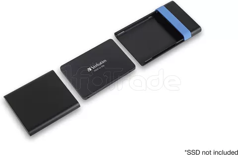 Photo de Boitier externe Verbatim Store'N'Go USB 3.2 - S-ATA 2,5" (Noir)