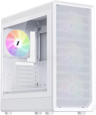 Photo de Boitier Grand Tour E-ATX 1st Player AU8 ARGB avec panneau vitré (Blanc)