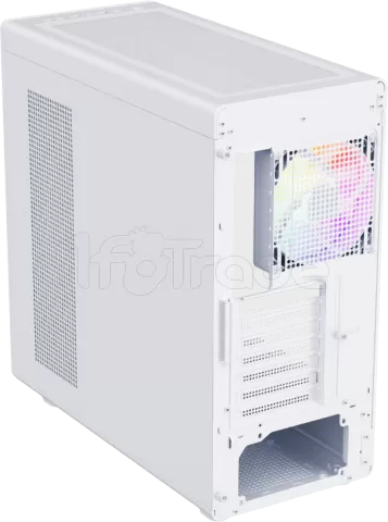 Photo de Boitier Grand Tour E-ATX 1st Player AU8 ARGB avec panneau vitré (Blanc)