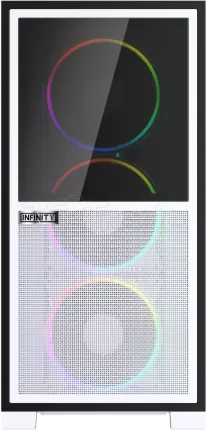 Photo de Boitier Grand Tour E-ATX 1stPlayer IF8 ARGB avec panneaux vitrés (Blanc)