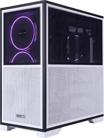 Photo de Boitier Grand Tour E-ATX 1stPlayer IF8 ARGB avec panneaux vitrés (Blanc)