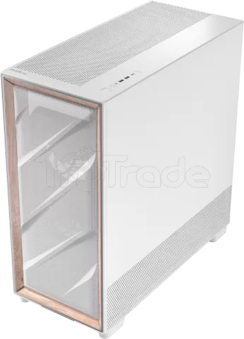 Photo de Boitier Grand Tour E-ATX Antec Flux Pro avec panneau vitré (Blanc/Marron)