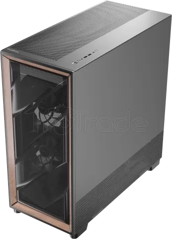 Photo de Boitier Grand Tour E-ATX Antec Flux Pro avec panneau vitré (Noir/Marron)