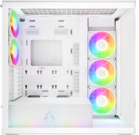 Photo de Boitier Grand-Tour E-ATX Arctic Xtender RGB avec panneaux vitrés (Blanc)