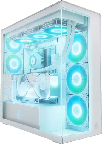 Photo de Boitier Grand-Tour E-ATX Arctic Xtender VG Tinted RGB avec panneaux vitrés (Blanc)