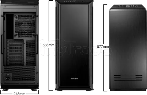 Photo de Boitier Grand Tour E-ATX be quiet! Dark Base 900 (Noir)